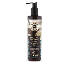 Planeta Organica Coconut Body Shower Gel with Organic Coconut Oil 9.47 fl oz (280 ml)