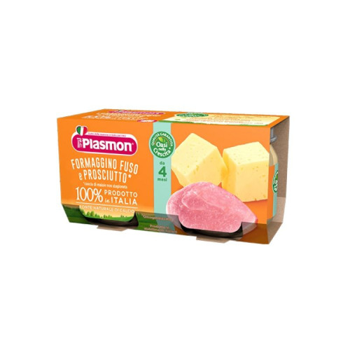 Plasmon Puree with Melted Cheese and Prosciutto for Children 4+ Months 9.88 oz (280 g) - 0850