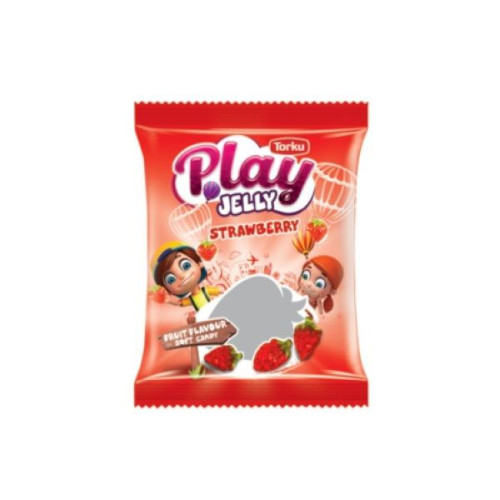 Play Jelly Strawberry Flavor Jelly Candies 2.82 oz (80 g)