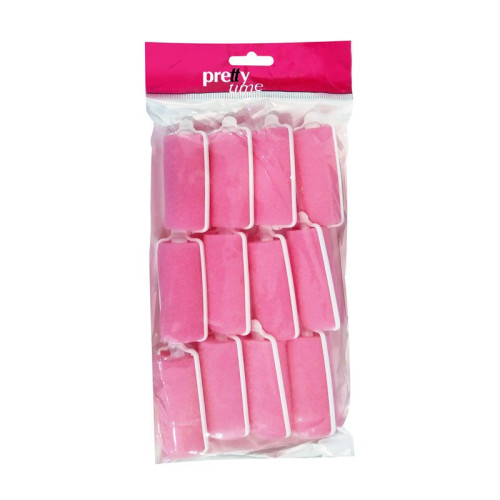 Pretty Time Hair Rollers 12 pcs - 29542