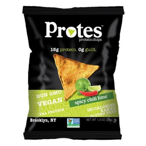 Protes Protein Chips with Spicy Hot Pepper 0.99 oz (28 g)