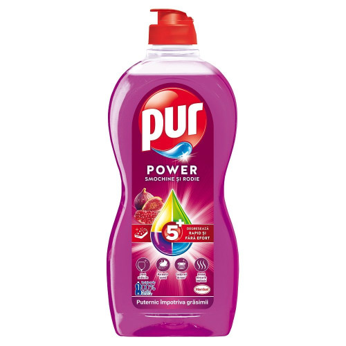 Pur Power Gel Dishwashing Liquid with Pomegranate and Fig 15.22 fl oz (450 ml)