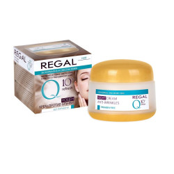Regal Q10+R Anti-Wrinkle Night Cream for Normal and Combination Skin 1.69 fl oz (50 ml)