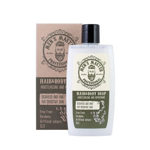 Men's Master Refreshing Hair and Body Wash for Men with Seaweed and Mint 8.79 fl oz (260 ml)
