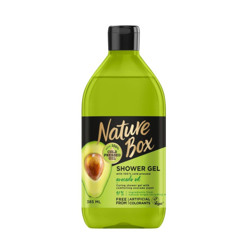 Nature Box Avocado Softening Body Shower Gel with Avocado 13.02 fl oz (385 ml)