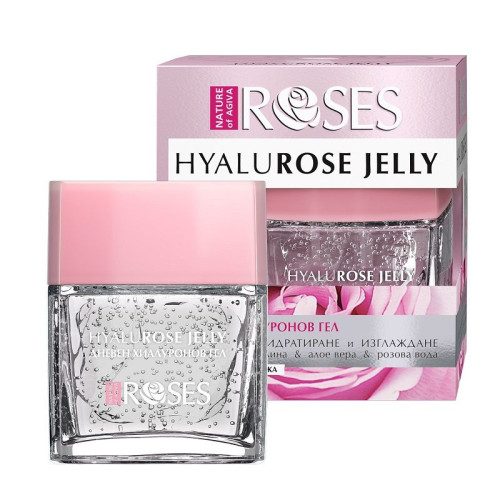 Nature of Agiva Roses Hyalurose Day Hyaluronic Gel for Dehydrated Skin 1.69 fl oz (50 ml)