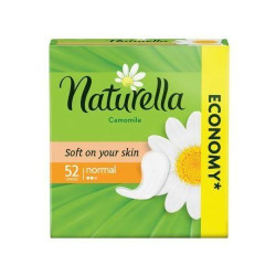 Naturella Camomile Normal Daily Sanitary Pads with Chamomile 52 pcs