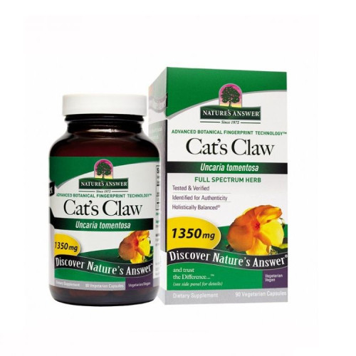 Nature's Answer Cat's Claw for High Immunity 1350 mg 90 Capsules