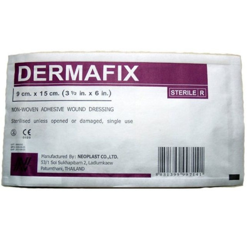 Neoplast Dermafix Self-Adhesive Bandage with Pad 3.54"/5.91" (9/15 cm) 1 pc
