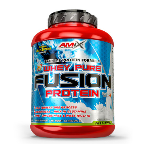 Amix Whey Pure Fusion Chocolate with Peanut and Caramel 5.07 lb (2300 g)