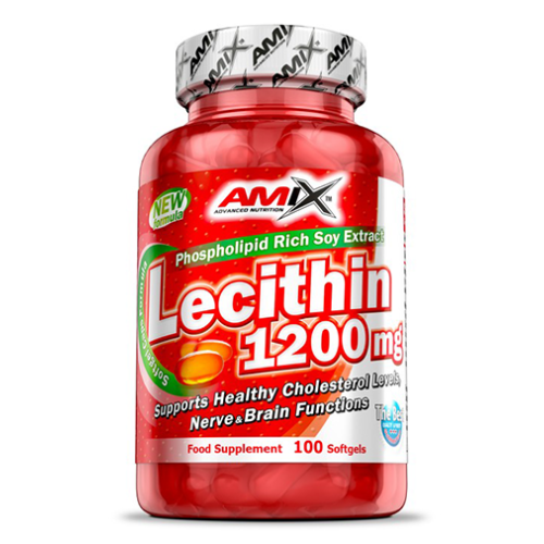 Amix Lecithin 1200mg 100 Softgel Capsules