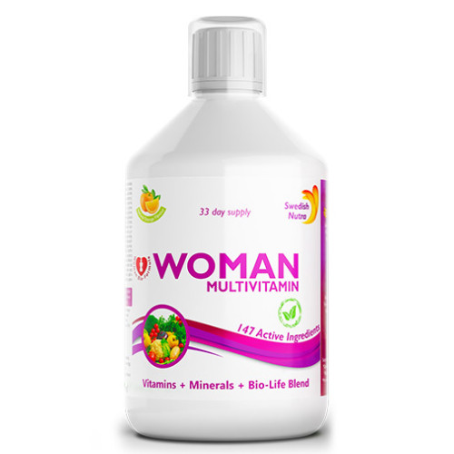 Swedish Nutra Women Multivitamins for Women 16.91 fl oz (500 ml)