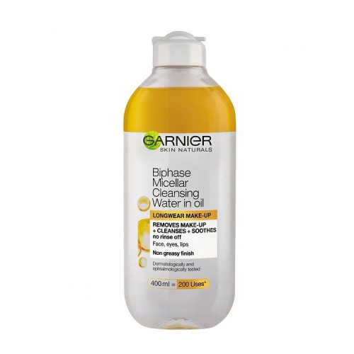 Garnier Two-Phase Micellar Water with Oil 13.53 fl oz (400 ml)