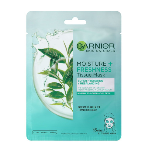 Garnier Skin Naturals Paper Refreshing Face Mask 1.13 oz (32 g)