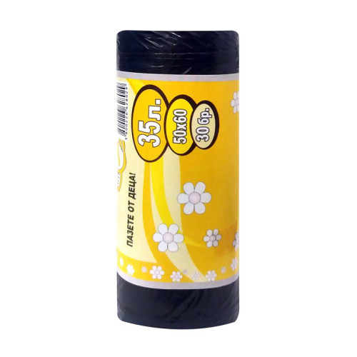 Garbage Bags 9.25 gal (35 L) 30 pcs