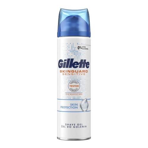 Gillette Skinguard Sensitive Shaving Gel for Men with Sensitive Skin 6.76 fl oz (200 ml)