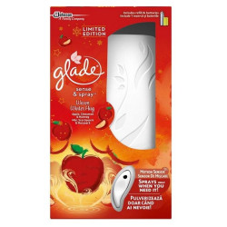 Glade Warm Winter Hug Room Fragrance with Apple and Cinnamon Scent 0.61 fl oz (18 ml)