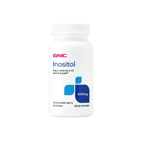GNC Inositol for Maintaining Normal Cholesterol Levels 500 mg 100 Tablets