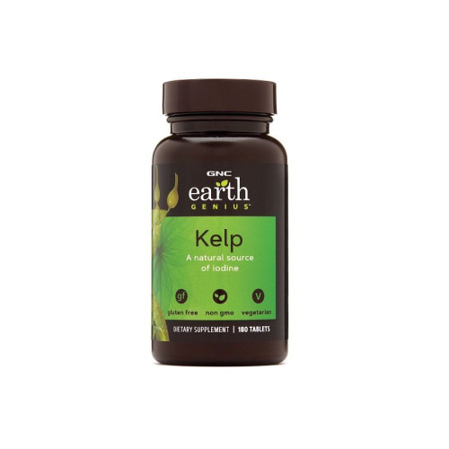 GNC Earth Genius Kelp/brown Seaweed Extract for the Thyroid Gland 180 Tablets