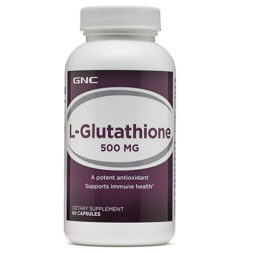 GNC L-Glutathione 500 mg 60 Tablets - the King of Antioxidants