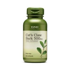 GNC Herbal Plus Cat's Claw Bark for Strong Immunity 500 mg 100 Capsules