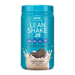 GNC Total Lean Shake 25 Fruit Crisp Flavor Protein Powder Shake 1.83 lb (832 g)