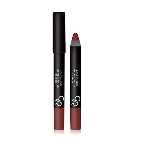 Golden Rose Matte Lipstick Crayon Matte Effect Lipstick Pencil Color 1