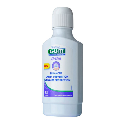 Gum Ortho Antibacterial Mouthwash for Infections and Lesions 10.14 fl oz (300 ml)