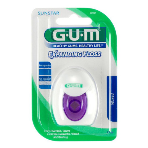 Gum Expanding Floss Elastic Dental Floss for Sensitive Gums 30 M