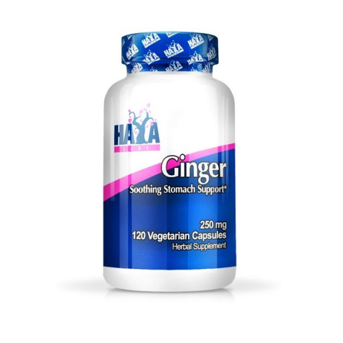 Haya Labs Ginger Root 250 mg 120 Capsules