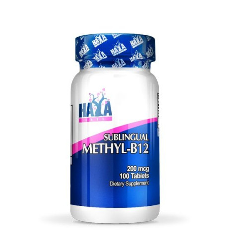 Haya Labs Methyl B12 for Immune Support 200 mcg 100 Tablets