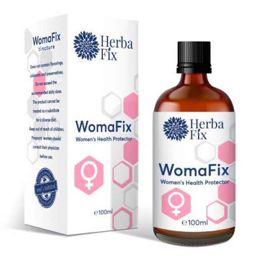 Herbafix Womafix for Hormonal Balance Immune System and Healthy Body for Women 3.38 fl oz (100 ml)