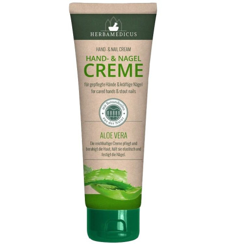 Herbamedicus Hand and Nail Cream with Aloe Vera 4.23 fl oz (125 ml)