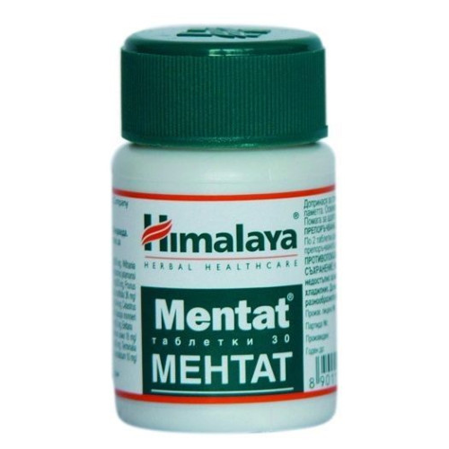 Himalaya Mentat for Concentration and Good Memory 30 Tablets