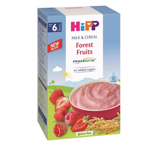 Hipp Instant Porridge with Wild Berries for Children 6+ Months 8.82 oz (250 g)