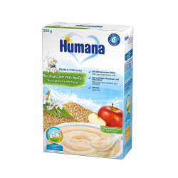 Humana Milk Porridge with Buckwheat and Apple 6+ Months 7.05 oz (200 g)