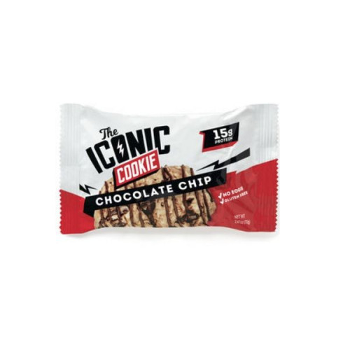 The Iconic Cookie Protein Bar with Chocolate Chip Cookie Flavor 2.47 oz (70 g)