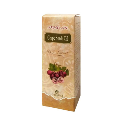 Kateko Natural Oil for Smooth and Beautiful Skin Grape Seeds 3.38 fl oz (100 ml)