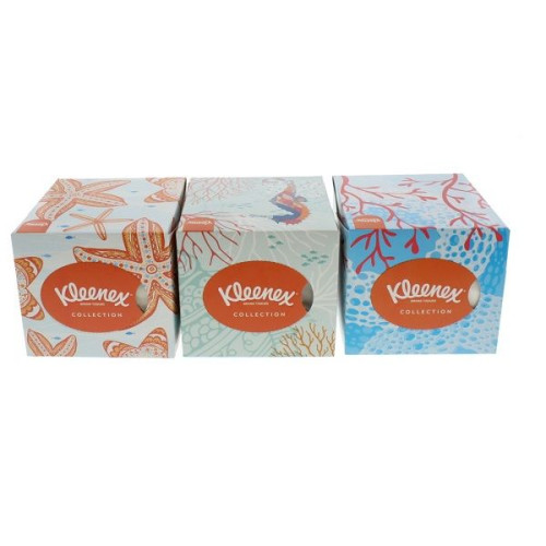 Kleenex Brand Tissues Collection Dry Wipes 56 pcs
