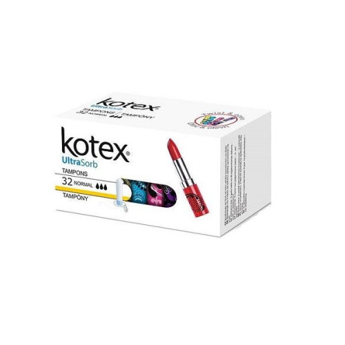 Kotex Ultra Sorb Normal Feminine Pads 32 pcs