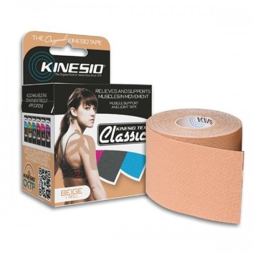 Kinesio Tex Classic Therapeutic Tape Beige 1.97 in (5 cm) x 4 m