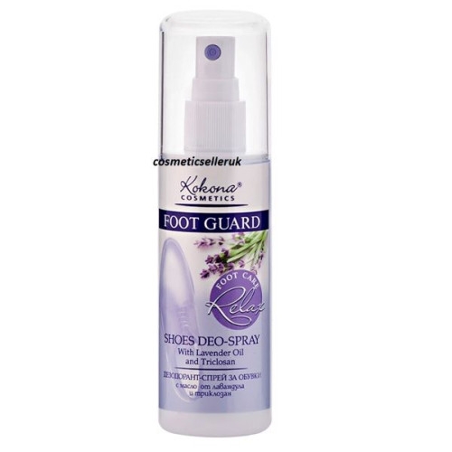 Kokona Foot Guard Relax Refreshing Fast-Acting Shoe Deodorant 3.38 fl oz (100 ml)