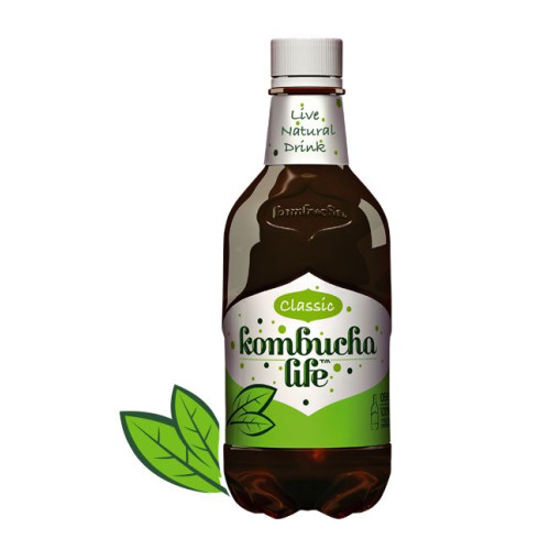 Kombucha Life Naturally Carbonated Tea 16.91 fl oz (500 ml)