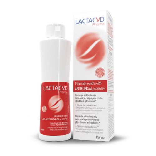 Lactacyd Soothing Antifungal Intimate Gel for Itching with Calendula 8.45 fl oz (250 ml)
