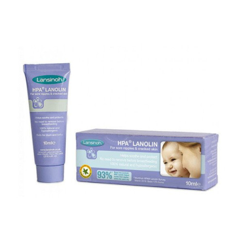 Lansinoh Hpa Lanolin for Sensitive and Irritated Nipples After Breastfeeding 0.34 fl oz (10 ml)