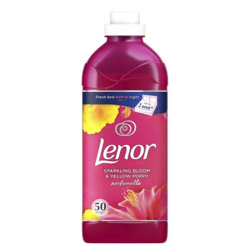 Lenor Sparkling Blossom and Yellow Poppy Concentrated Fabric Softener 50.72 fl oz (1500 ml)