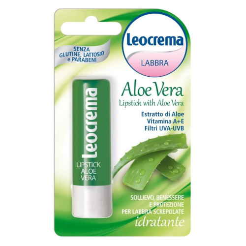 Leocrema Aloe Vera Lip Balm Stick 0.19 fl oz (5.5 ml)