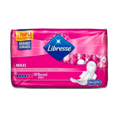Libresse Maxi Normal Sanitary Pads 10 pcs