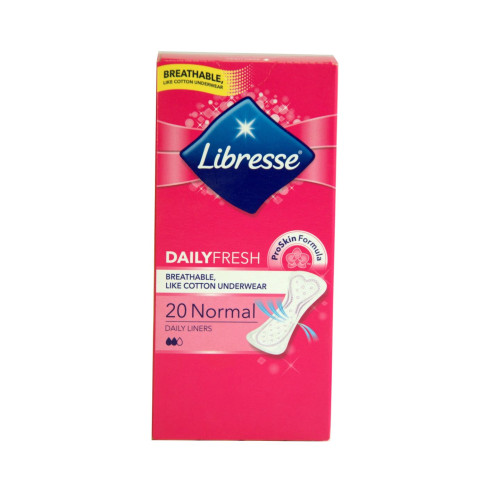 Libresse Daily Fresh Normal Daily Sanitary Pads 20 pcs