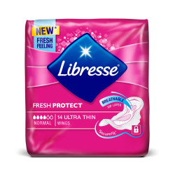 Libresse Ultra Thin Fresh Protect Sanitary Pads 14 pcs
